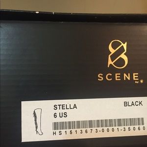 Knee high boots opened toed never worn